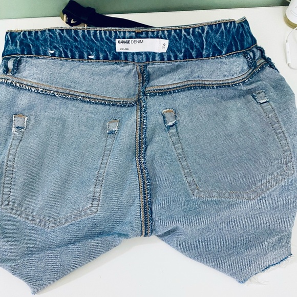 High waste short Jean - Picture 3 of 4